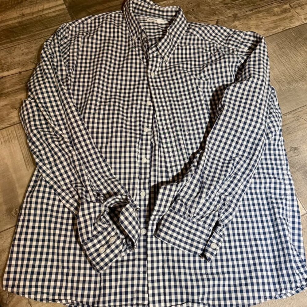 Mens XL Sonoma Long Sleeve Button Down Dress Shirt